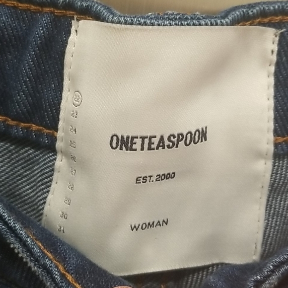 💕ONE TEASPOON💕 Stevies Boyfriend Shorts Moonstone - Picture 10 of 14